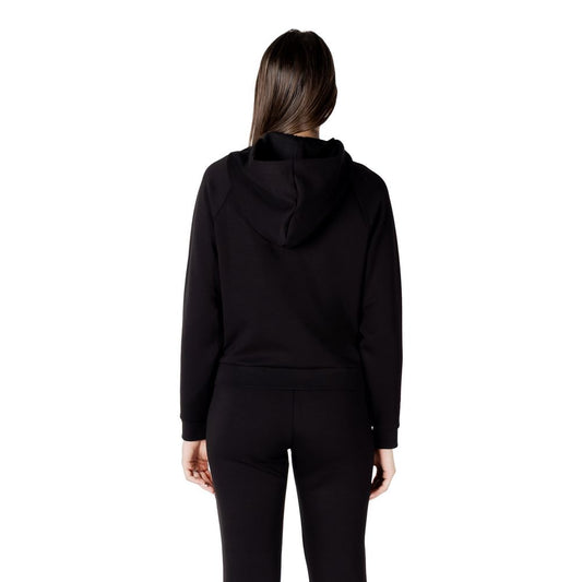 Sudadera Armani Exchange Negra Con Capucha De Viscosa