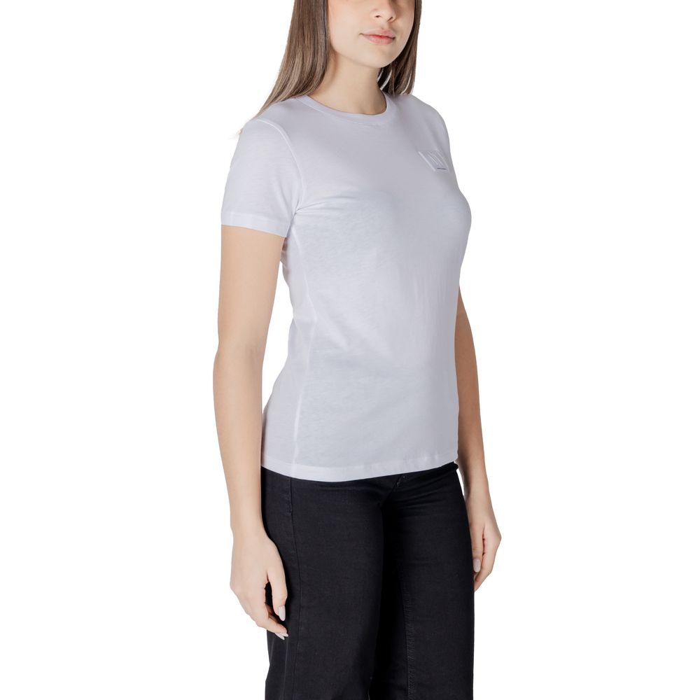 Armani Exchange Camiseta De Algodón Puro Blanca Xw000831