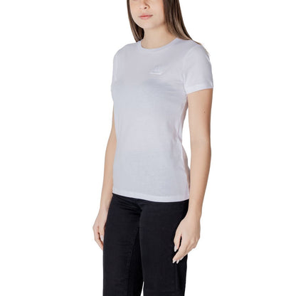 Armani Exchange Camiseta De Algodón Puro Blanca Xw000831