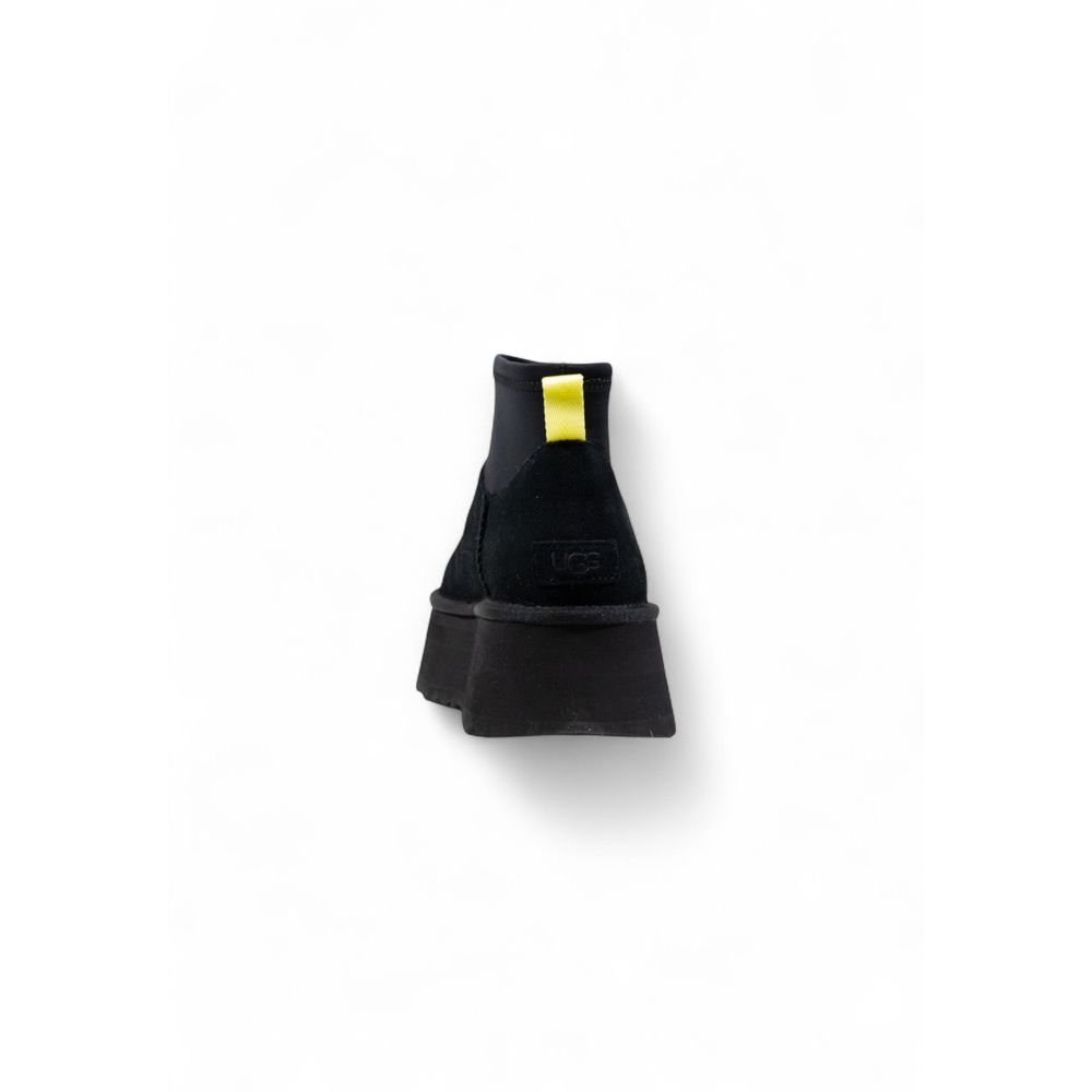 Botines UGG de cuero de ante negro