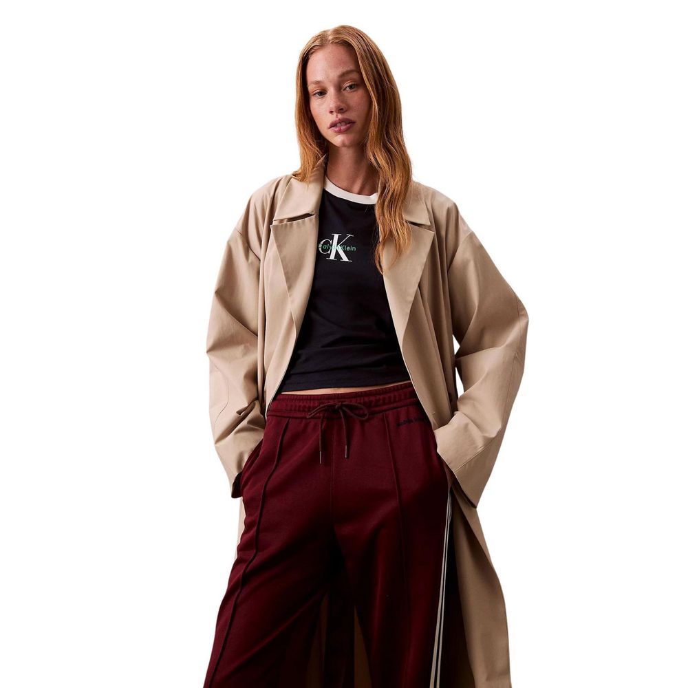 Calvin Klein Jeans Bordeaux Cotton Joggers (Pantalones de chándal)
