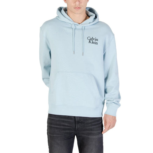Sudadera Con Capucha Calvin Klein Jeans De Algodón Azul