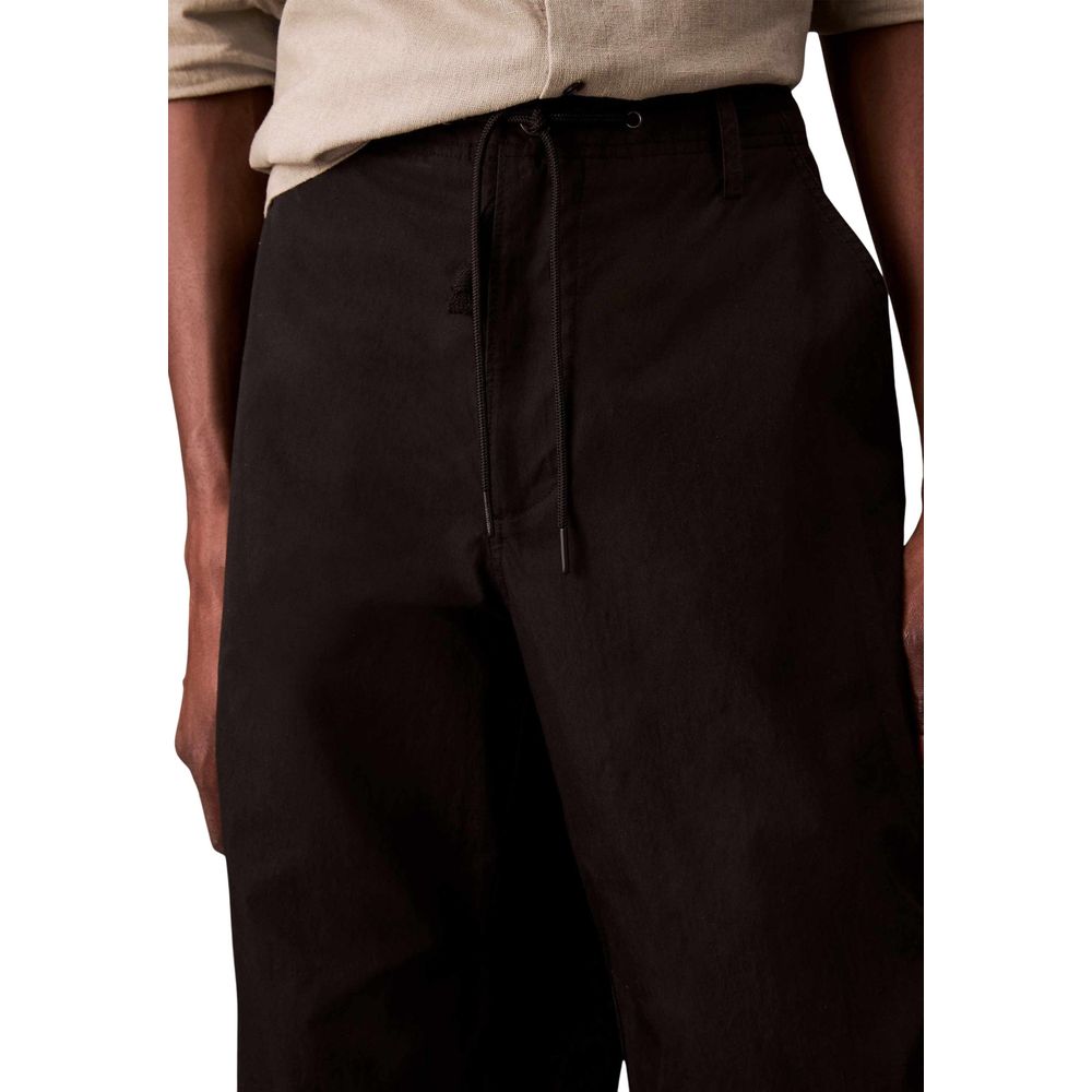 Pantalones deportivos Calvin Klein Jeans negros de algodón