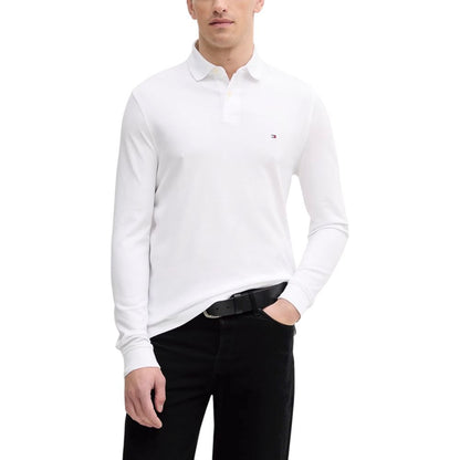 Camiseta de manga larga Tommy Hilfiger de algodón orgánico blanco
