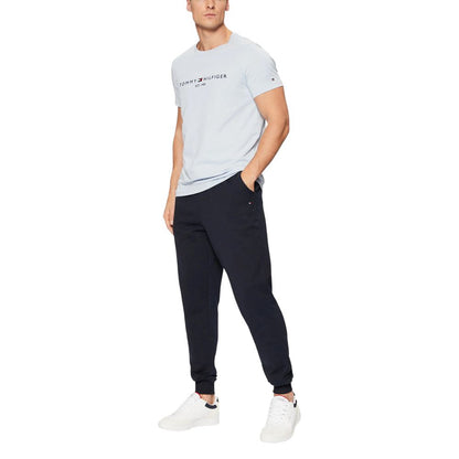 Pantalones de chándal Tommy Hilfiger azules de algodón