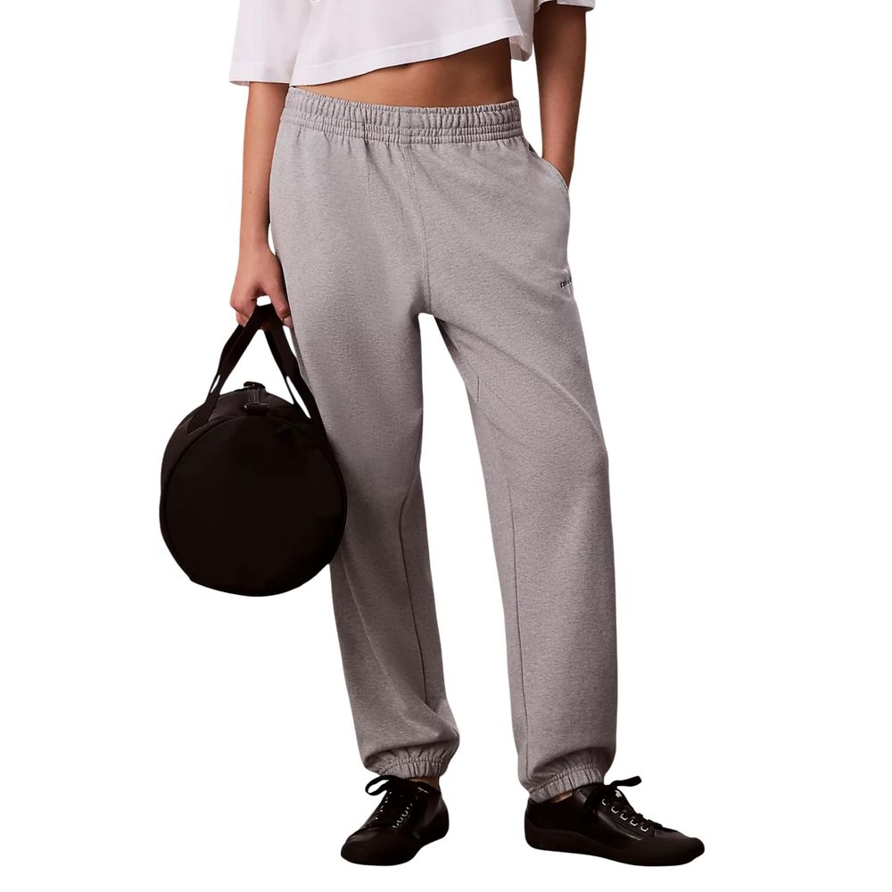 Calvin Klein Jeans Pantalon Jogging Sport En Coton Gris