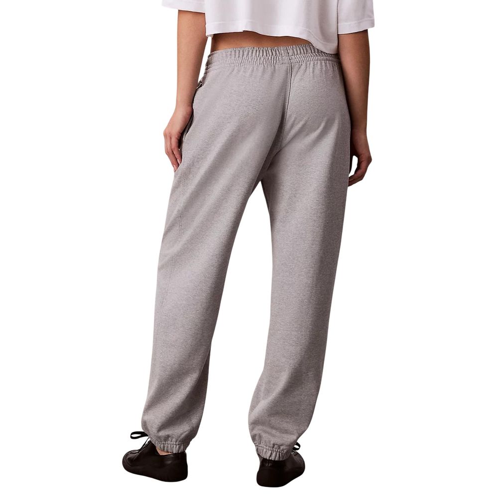 Calvin Klein Jeans Pantalon Jogging Sport En Coton Gris