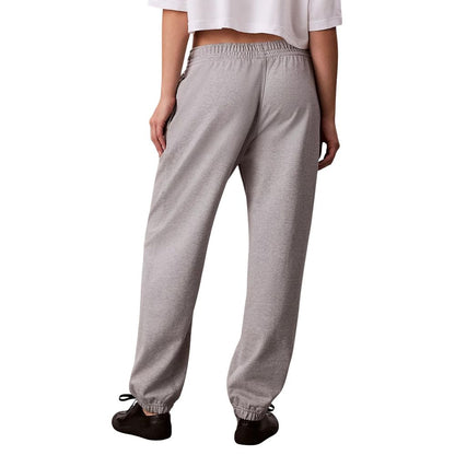 Calvin Klein Jeans Pantalon Jogging Sport En Coton Gris