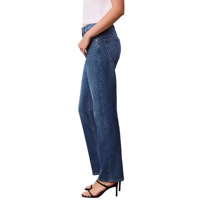 Calvin Klein Jeans Jeans Mom de Algodón Azul