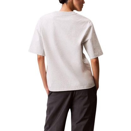 Calvin Klein Jeans Camiseta de algodón gris