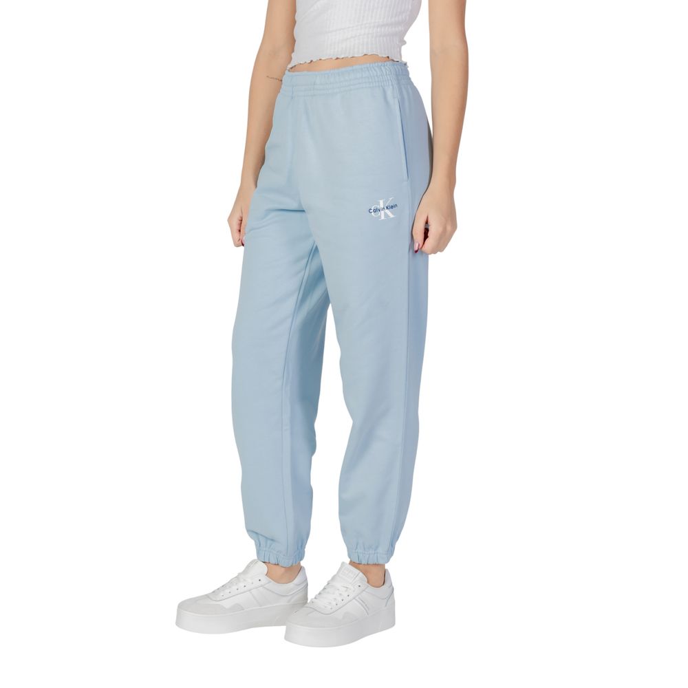 Calvin Klein Jeans Joggers de Algodón Azul (Pantalones de Entrenamiento)