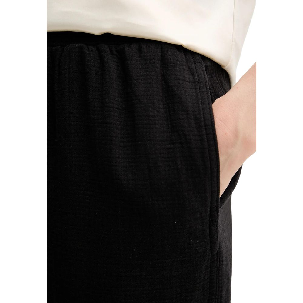 Pantalones deportivos Calvin Klein Jeans negros de algodón