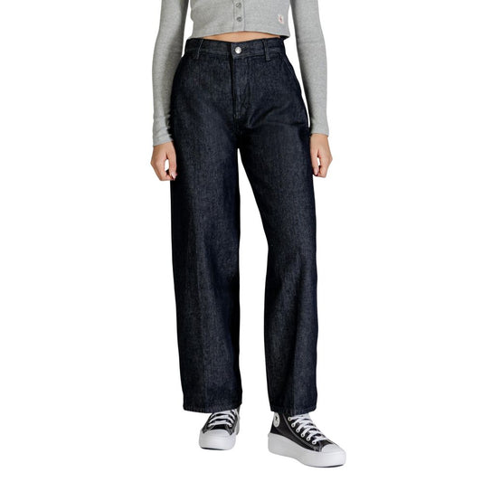 Calvin Klein Jeans Jeans bootcut de algodón azules