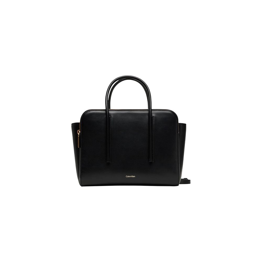 Bolso De Mano De Piel Negra Calvin Klein Carryall Mini Lv04f3034g