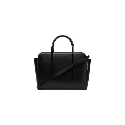 Bolso De Mano De Piel Negra Calvin Klein Carryall Mini Lv04f3034g