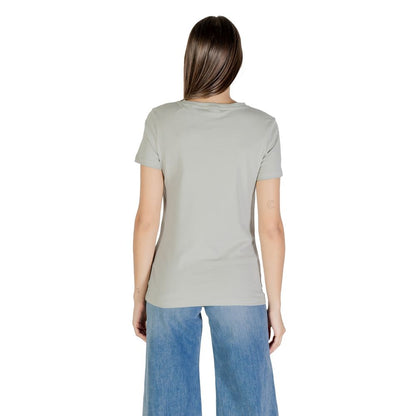 T-shirt Guess Active en coton vert