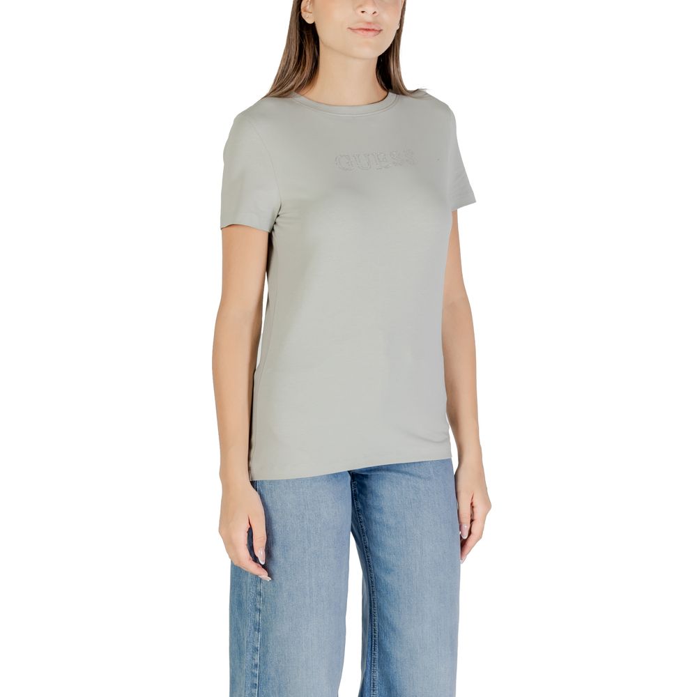 T-shirt Guess Active en coton vert