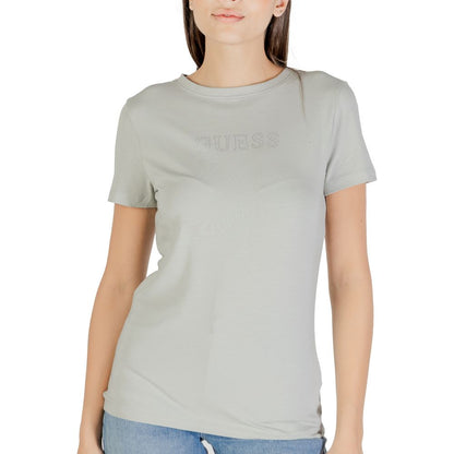 T-shirt Guess Active en coton vert