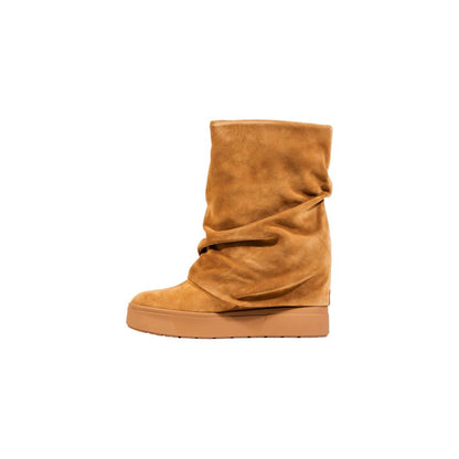 Bottines Guess en cuir suédé beige