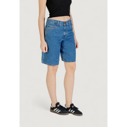 Pantalones cortos de algodón azul de Levi's
