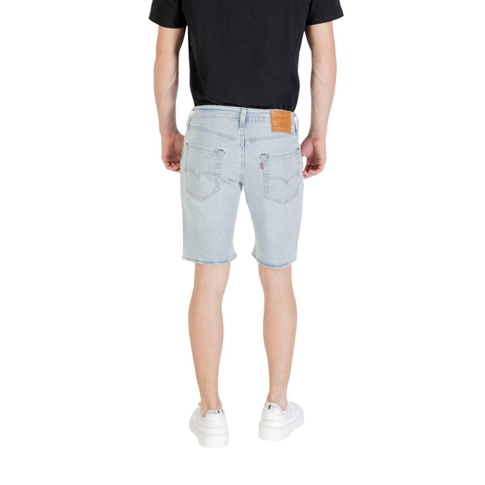 Levi's Bermuda Shorts in Light Blue Cotton Model 405