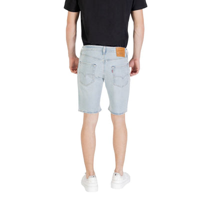 Levi's Bermuda Shorts in Light Blue Cotton Model 405