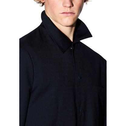 Blazer Armani Exchange negro de poliéster