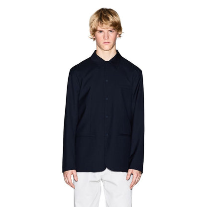 Blazer Armani Exchange negro de poliéster