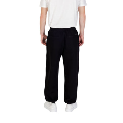 Pantalones deportivos Armani Exchange de algodón negro