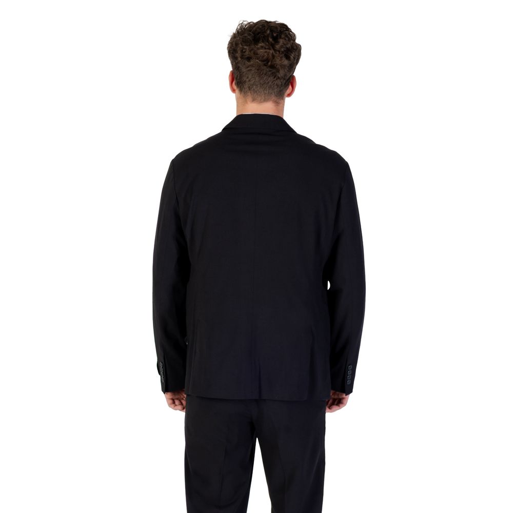 Men's Armani Exchange Black Lyocell Blazer