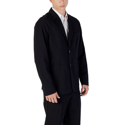Men's Armani Exchange Black Lyocell Blazer