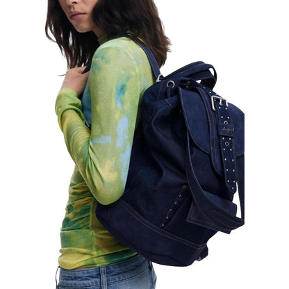 Sac à dos Desigual bleu en polyéthylène