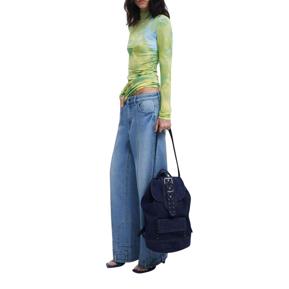 Sac à dos Desigual bleu en polyéthylène