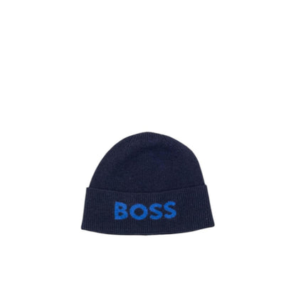 Gorra Hugo Boss de poliamida reciclada azul