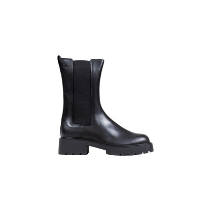 Botines Calvin Klein Jeans de cuero negro