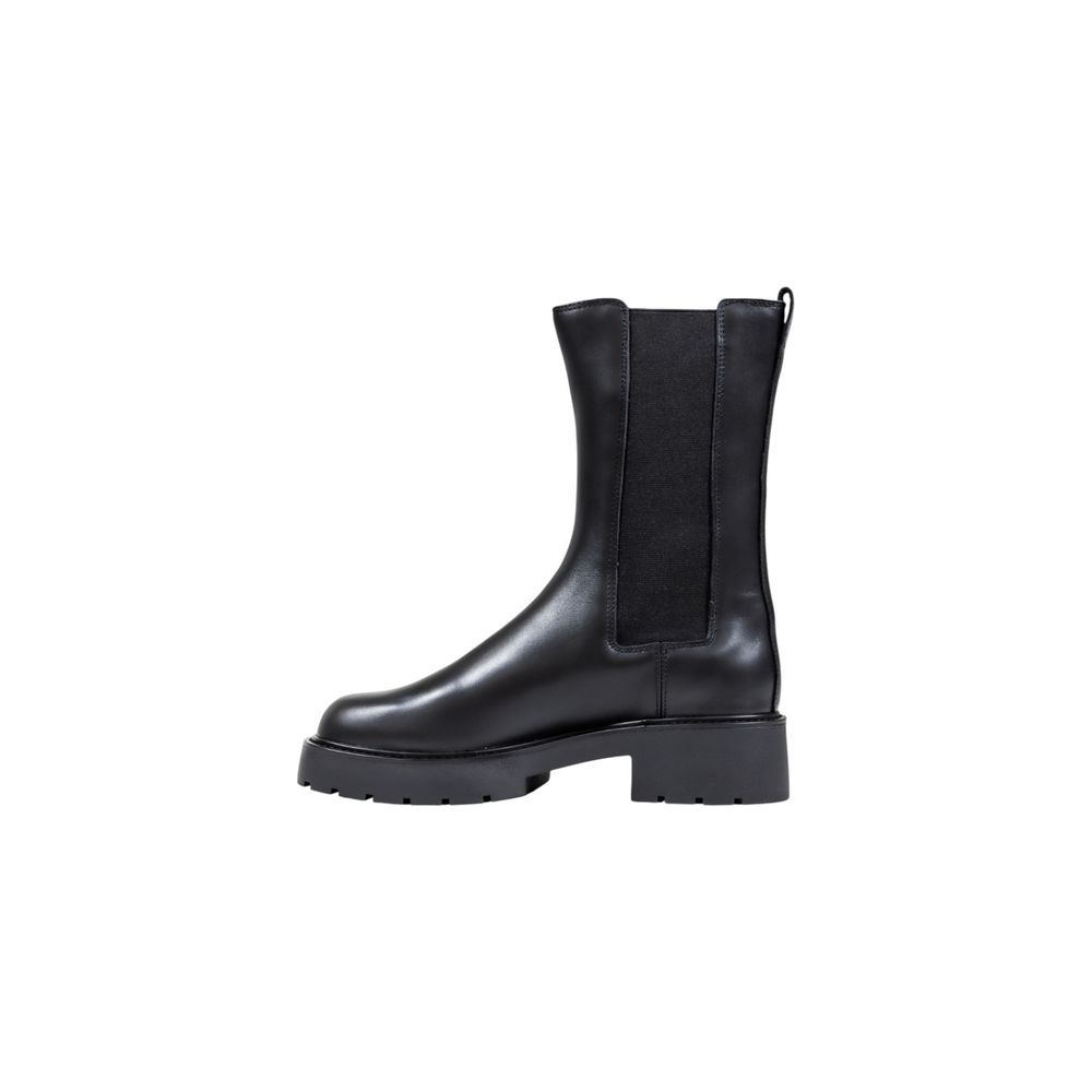 Botines Calvin Klein Jeans de cuero negro