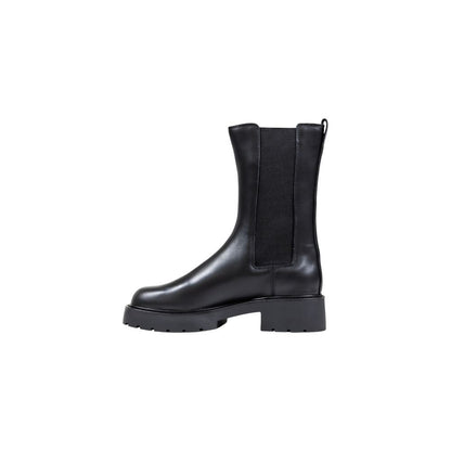 Botines Calvin Klein Jeans de cuero negro