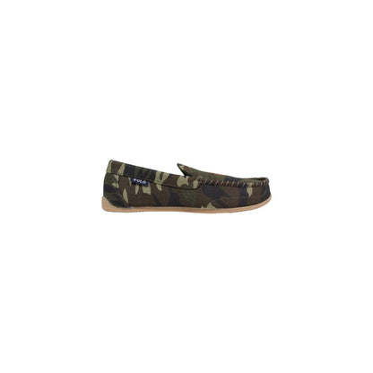 Zapatillas Interiores Ralph Lauren De Tejido Verde Declan