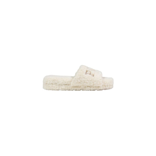Pantuflas textiles de color crema Ralph Lauren
