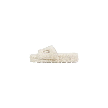 Pantuflas textiles de color crema Ralph Lauren