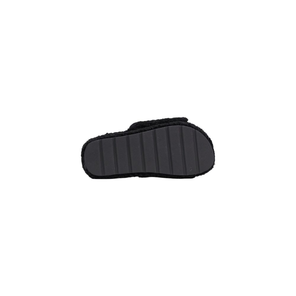 Ralph Lauren Black Robin Platform House Slippers