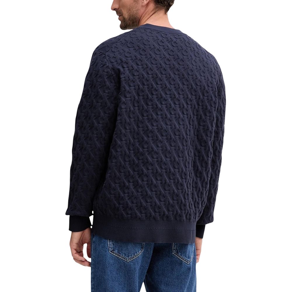 Sudadera Hombre Calvin Klein Jeans De Algodón Azul