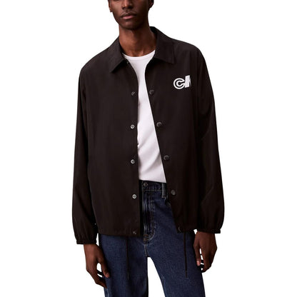 Chaqueta Calvin Klein Jeans de poliéster negro
