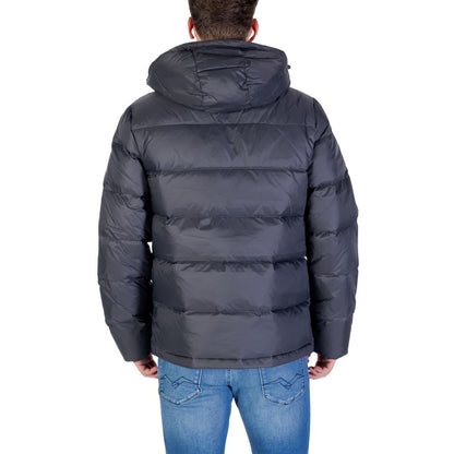 Abrigo de poliamida gris de Calvin Klein Jeans