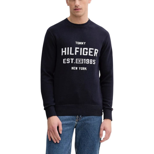 Sudadera Tommy Hilfiger de algodón orgánico azul