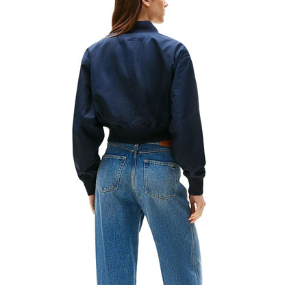 Bomber Tommy Hilfiger azul de poliéster reciclado