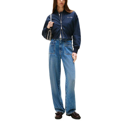 Bomber Tommy Hilfiger azul de poliéster reciclado