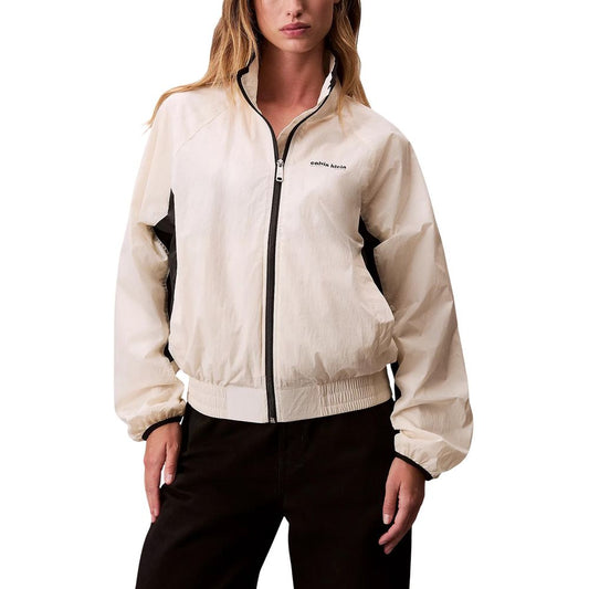 Chaqueta de Calvin Klein Jeans de polipropileno blanco