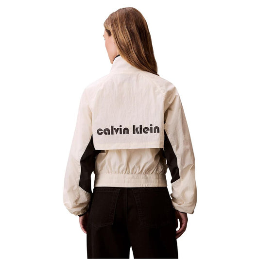 Chaqueta de Calvin Klein Jeans de polipropileno blanco