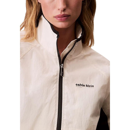 Chaqueta de Calvin Klein Jeans de polipropileno blanco